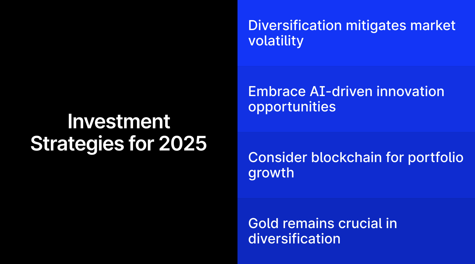 Investment 2025