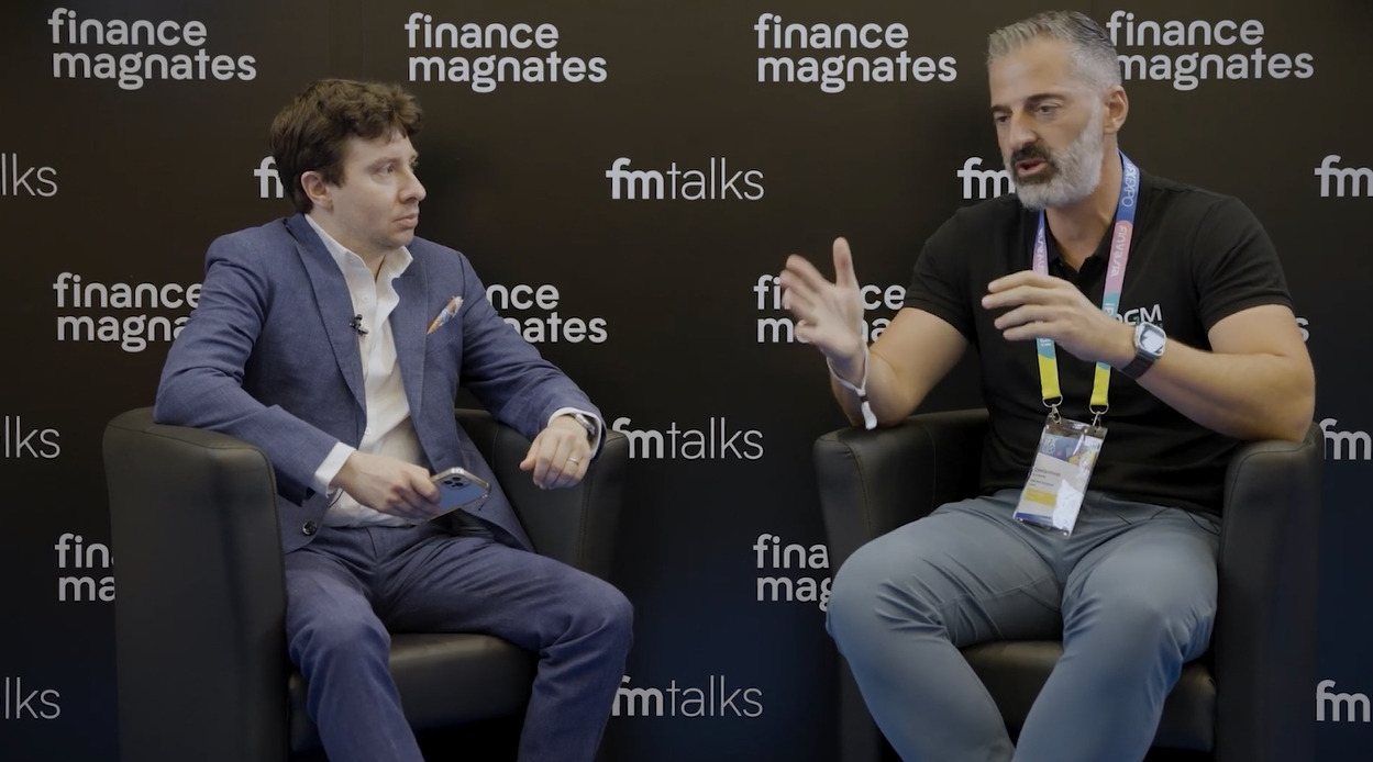 Jeff Patterson and Constantinos Michailides at iFX EXPO 2025