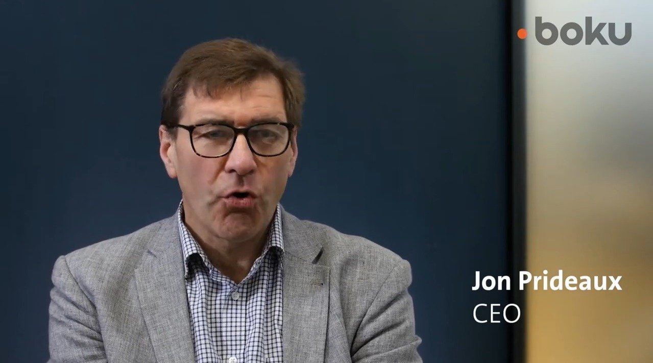 Jon Prideaux, the CEO of Boku