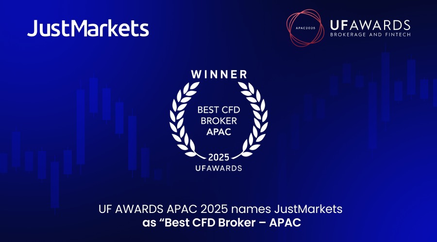 UF AWARDS APAC 2025 names JustMarkets as “Best CFD Broker - APAC”