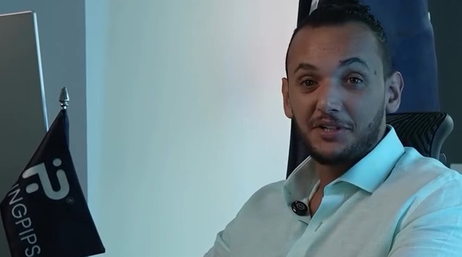 Khaled Ayesh, the CEO of Funding Pips. Source: Instagram