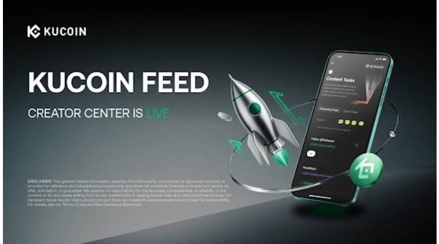 KuCoin Feed Launches 3.0 to Reward Active Participation and Creator Contributions