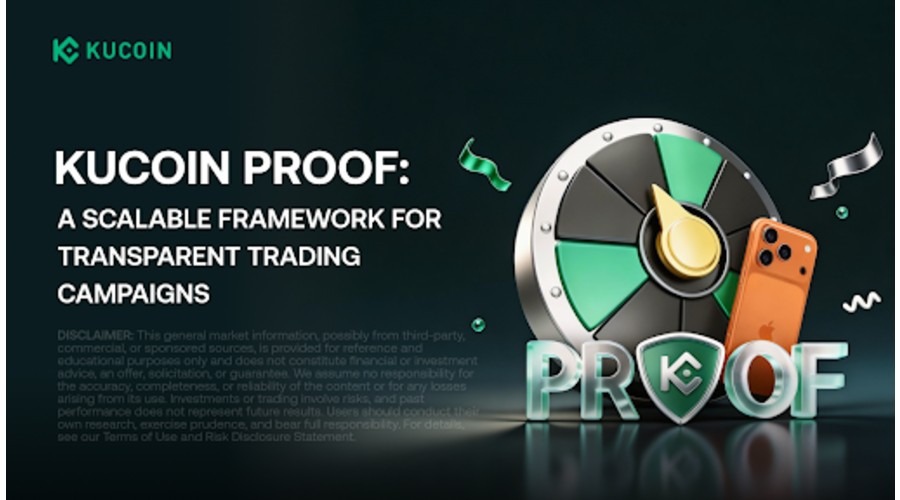 KuCoin launches PROOF trading contest focused on transparency and fairness.