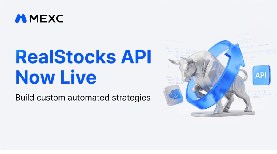 MEXC launches RealStocks API. Source: MEXC