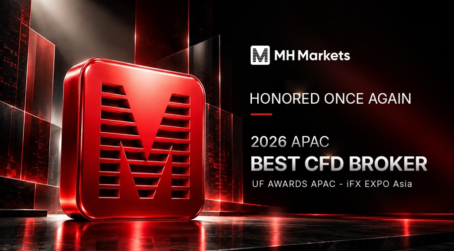 MH Markets wins Best CFD Broker in Asia Pacific 2026 at iFX EXPO Asia.