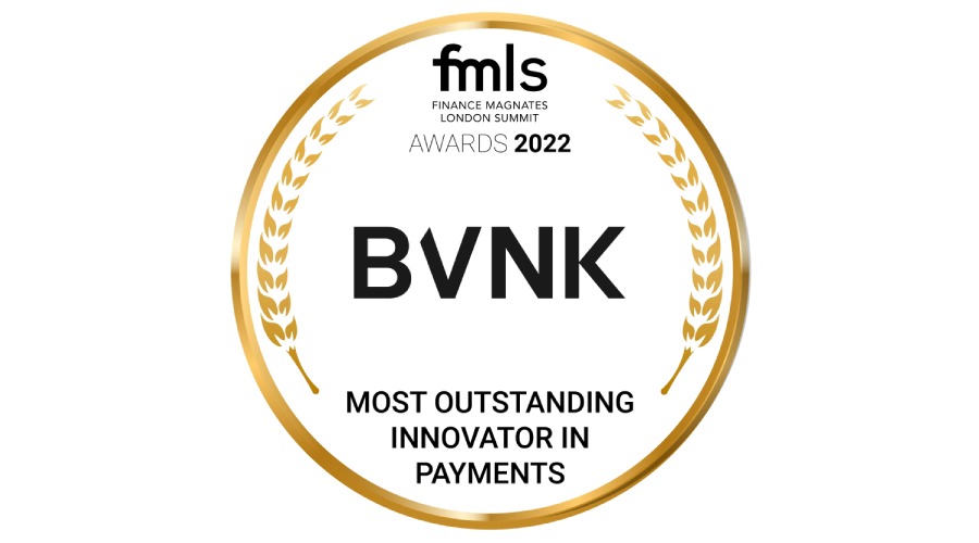 MOST OUTSTANDING INNOVATOR IN PAYMENTS