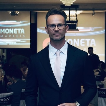 Moneta Markets' Founder and CEO, David Bily