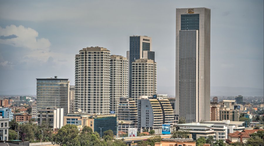 Nairobi city skyline, source: Shutterstock