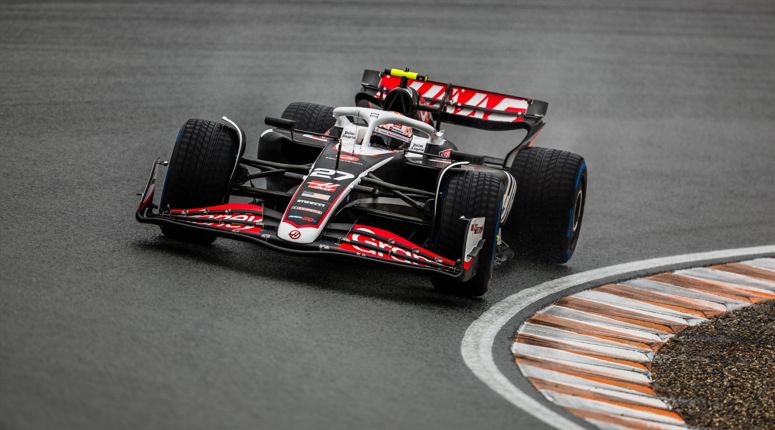 Nico Hulkenberg of Germany and MoneyGram Haas F1 Team during Formula One Italian Grand Prix