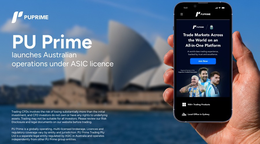 PU Prime Expands to Australia with New ASIC License
