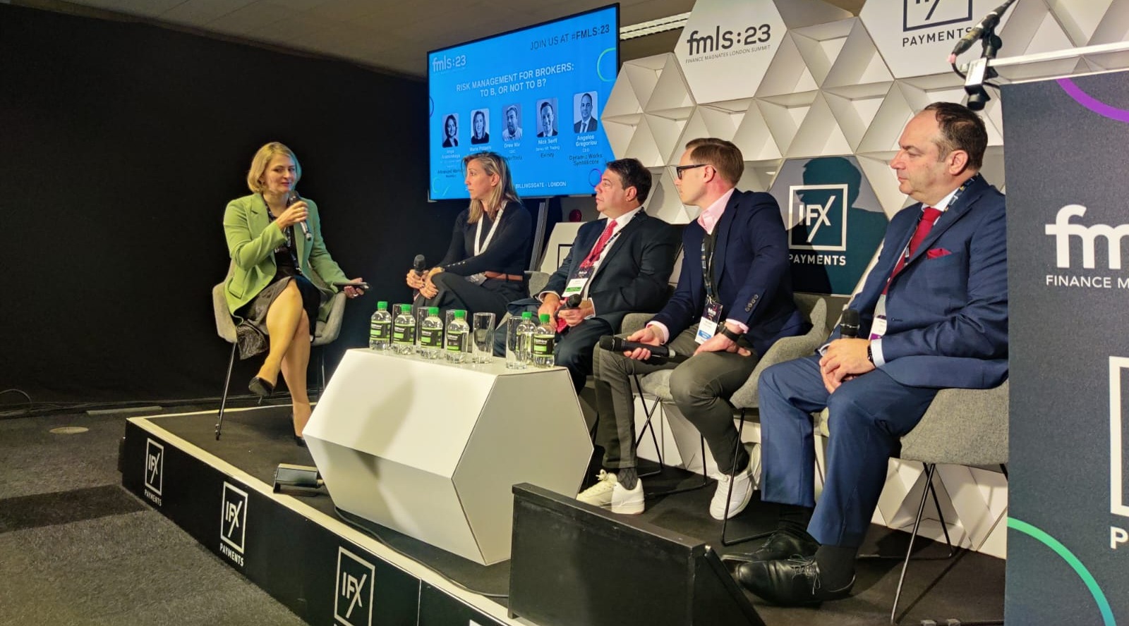 Drew Niv joined the panel to discuss risk management for brokers