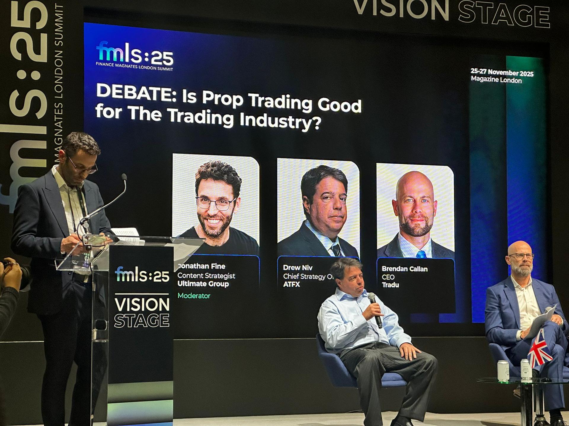 Panel on “DEBATE: Is Prop Trading Good for The Trading Industry?”