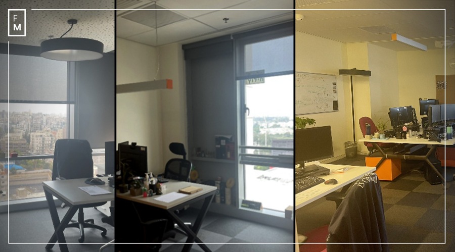 Photos from Leverate's empty office in Israel