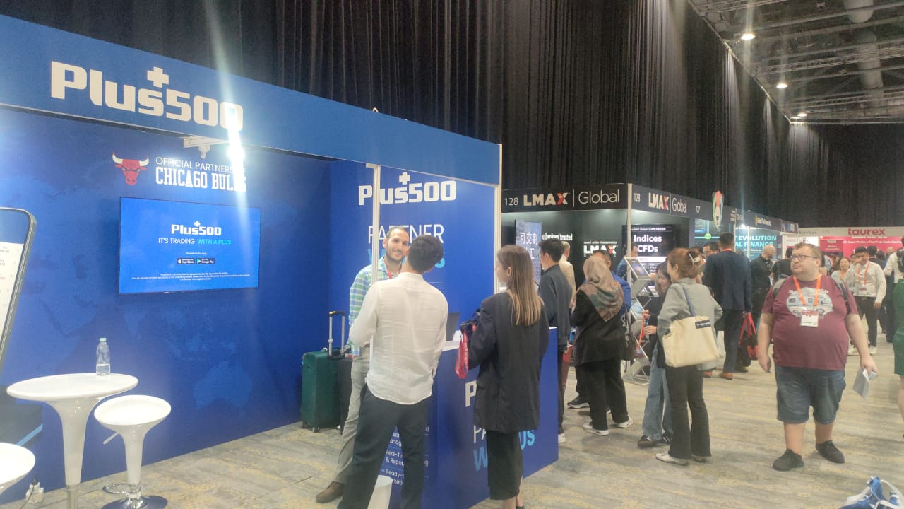 Plus 500 booth at iFX Expo Asia 2025