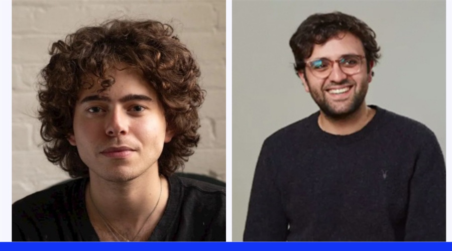 Polymarket founder Shayne Coplan and Kalshi CEO Tarek Mansour