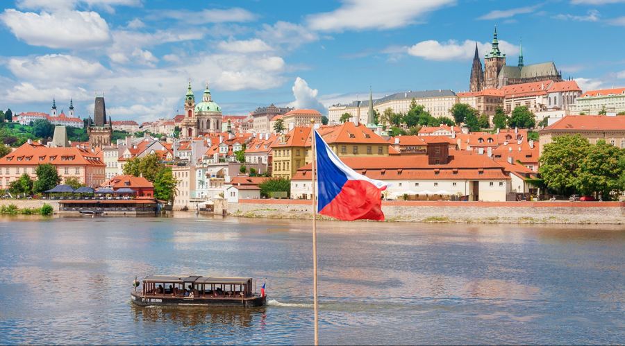 Prague's historical center Mala Strana old district with St Nicholas Church (Shutterstock)
