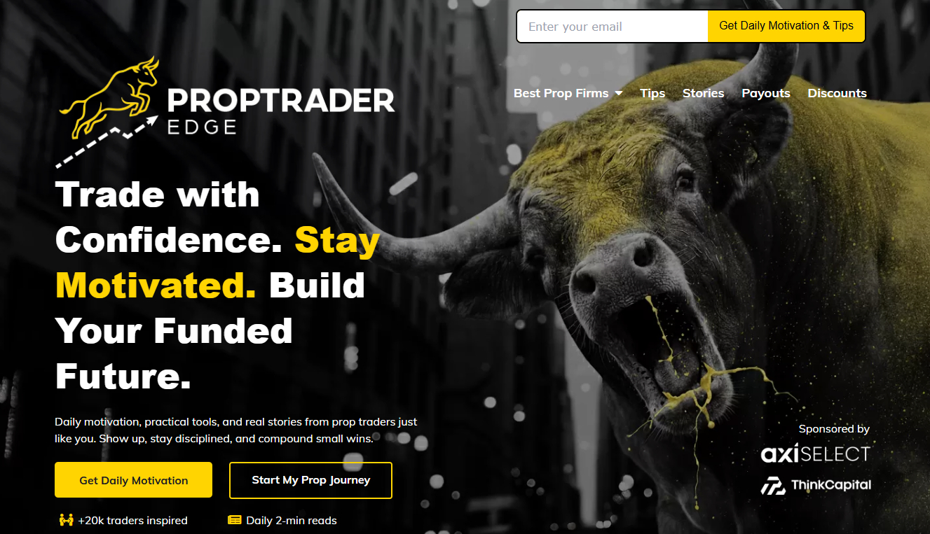 PropTraderEdge.com website