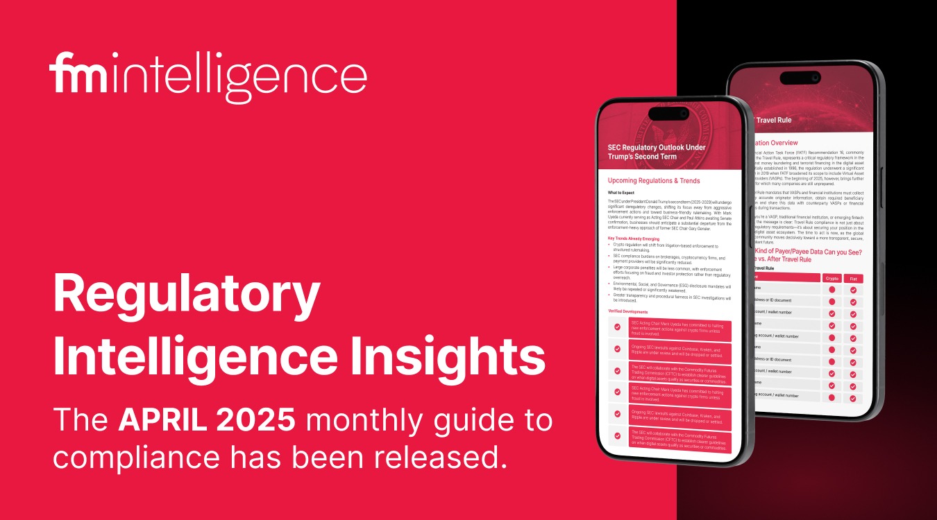 Regulatory Intelligence Insights - April 2025