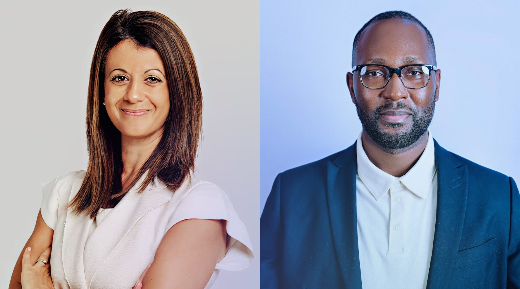 Remonda Kirketerp-Møller, Founder and CEO at Muinmos and Joe Tom Nyama, Founder and CEO of ADD