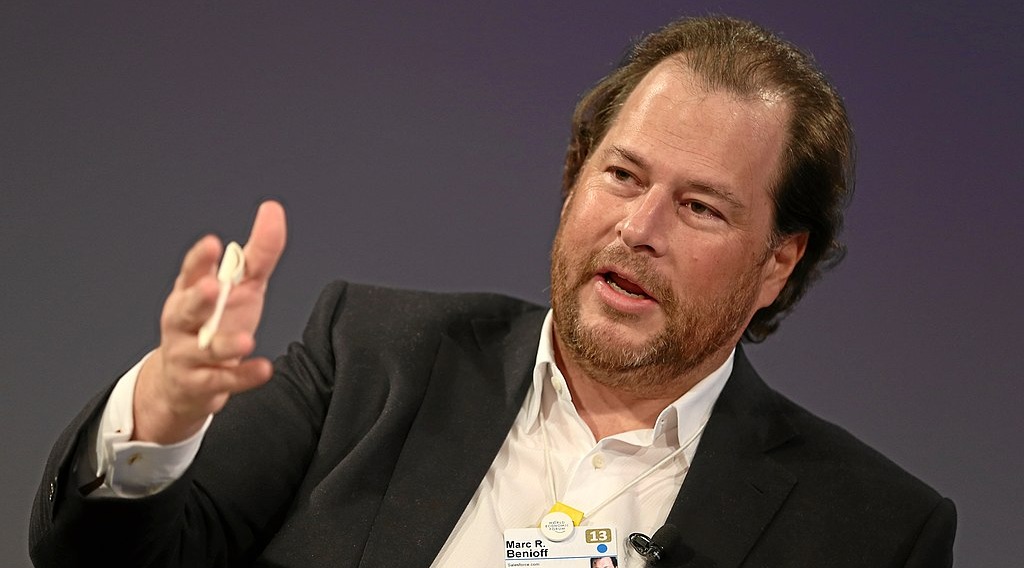 Salesforce CEO Marc Benioff AI
