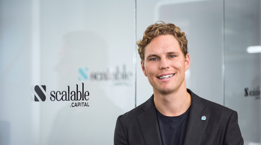 Scalable Capital, founder and Co-CEO, Erik Podzuweit,
