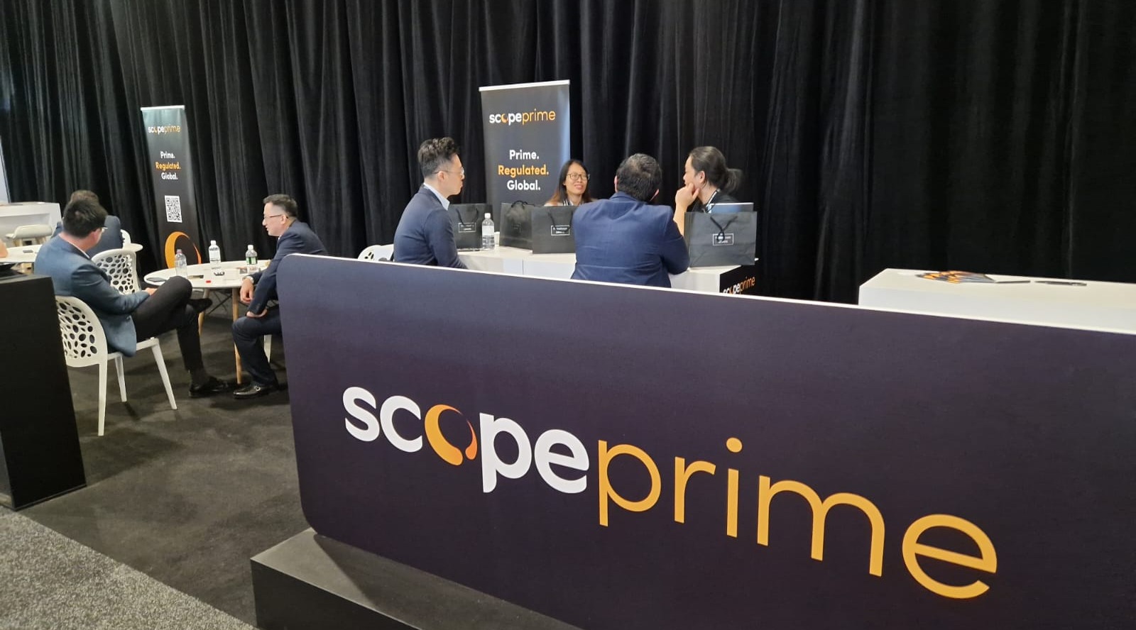 Scope Prime booth at FMPS:24