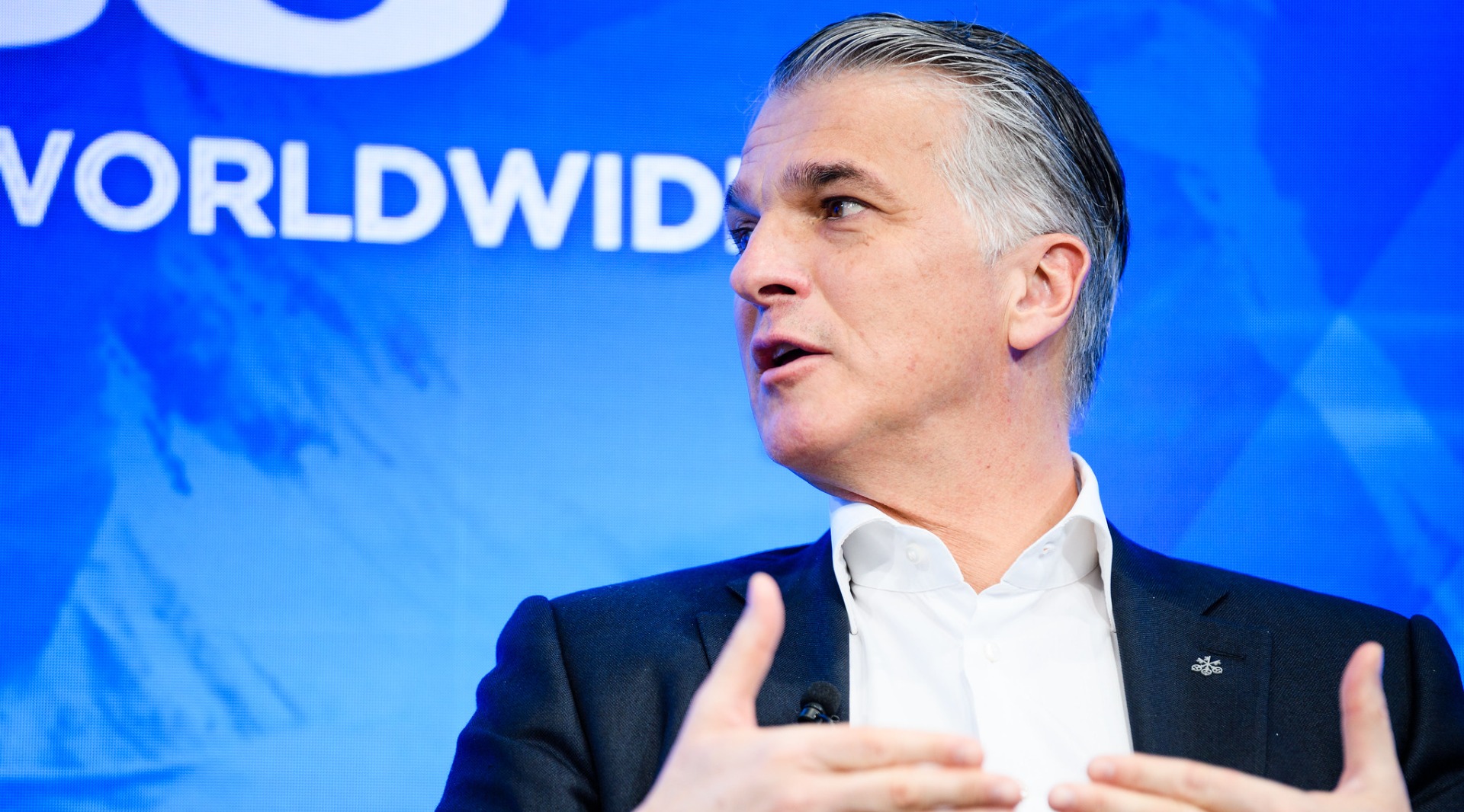 Sertio Ermotti During World Economic Forum in 2017