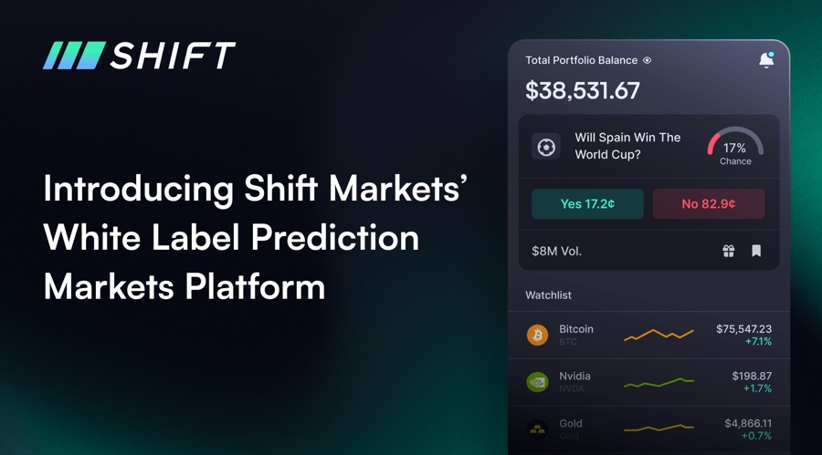 financemagnates.com - Shift Markets Introduces New White Label Prediction Markets Platform