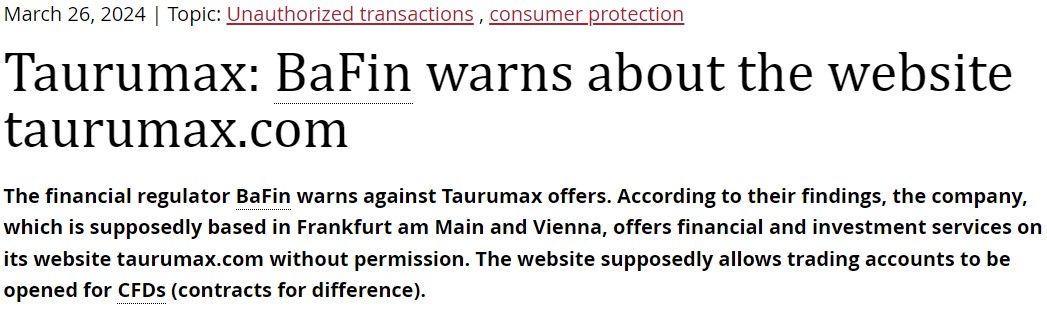 Source: BaFin