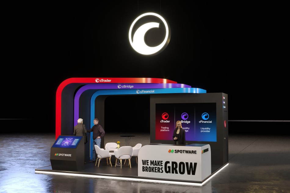 Spotware showcases cFinancial and cTrader updates at Forex Expo Dubai 2026.