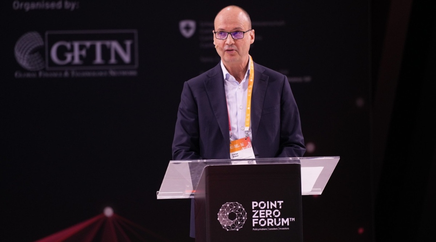 Stefan Walter, the CEO of FINMA. Source: GFTN video