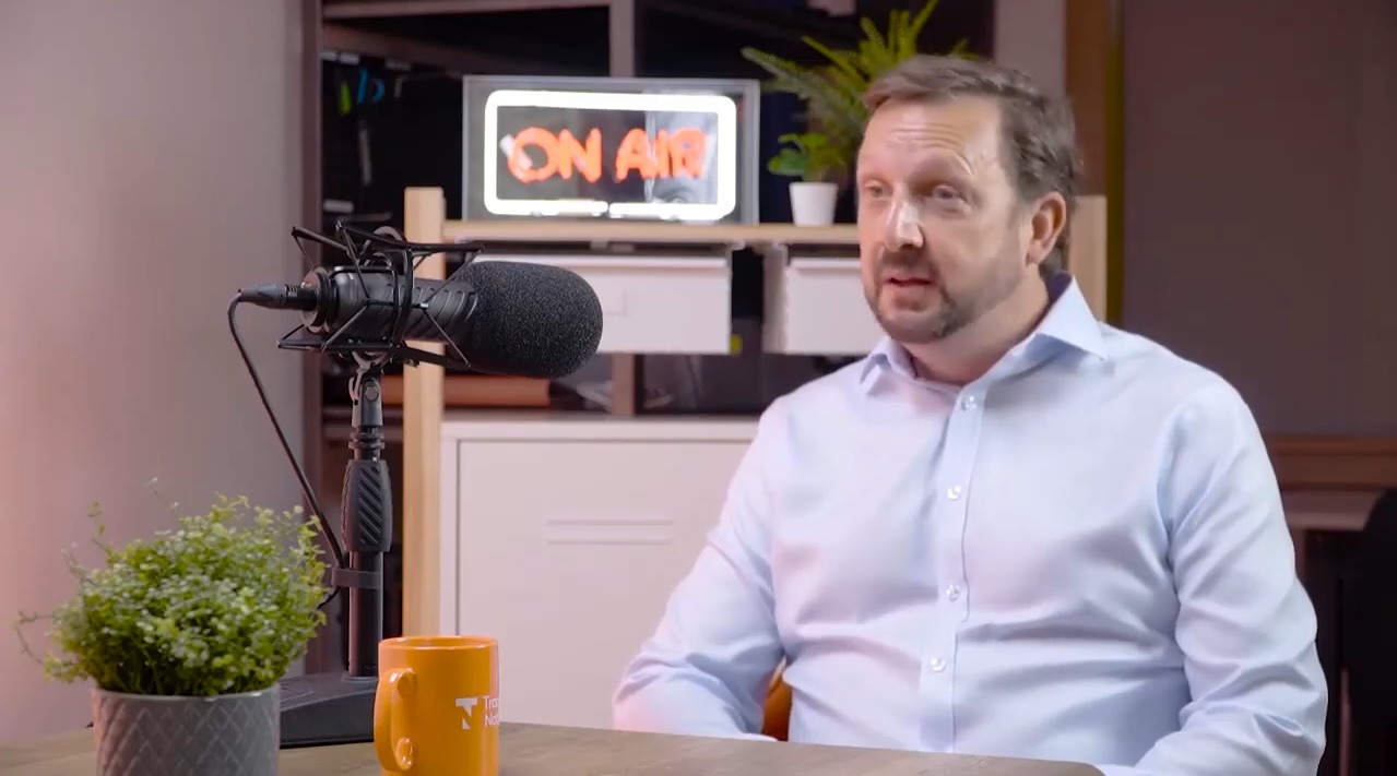 Stuart Lane, the CEO of Trade Nation. Source: YouTube