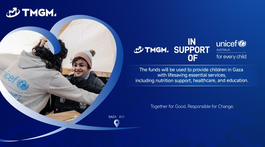 TMGM donates to UNICEF Australia to support Gaza children.