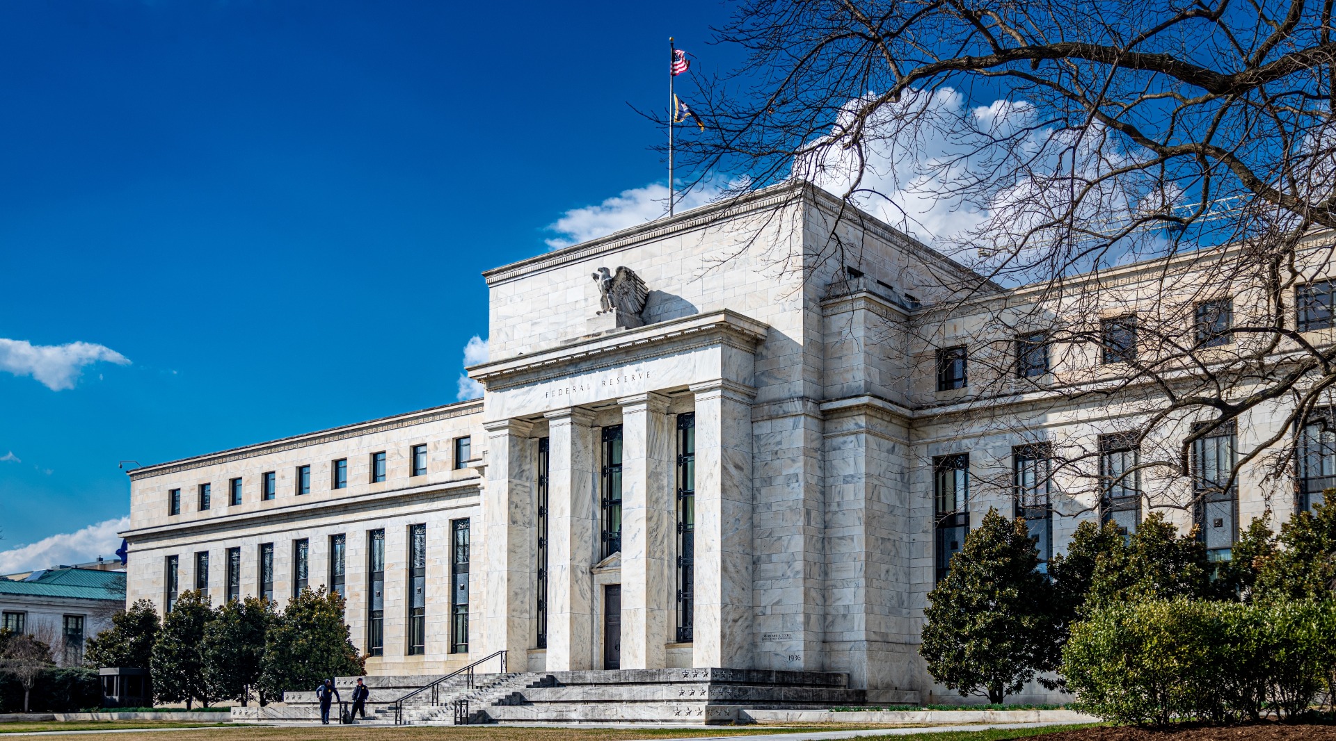 The Federal Reserve building in Washington DC