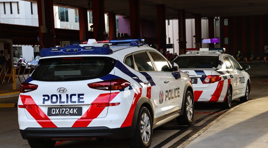 The Singapore Police Force's new smart vehicle. Source: Shuttterstock