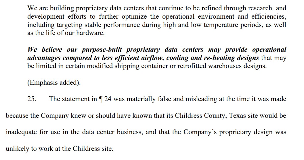 The accusers suggest that Iren's statements were allegedly untrue. Source: Courtlistener.com