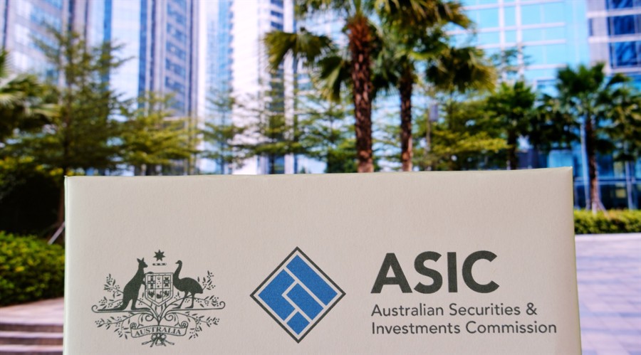 The logo of ASIC (Shutterstock)
