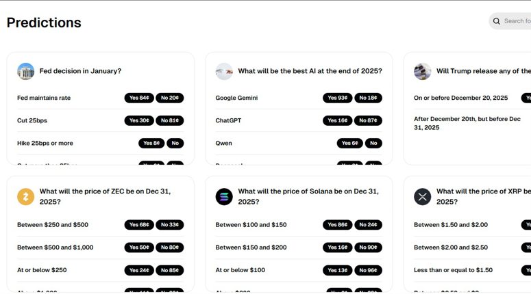 The official website of Gemini Predictions