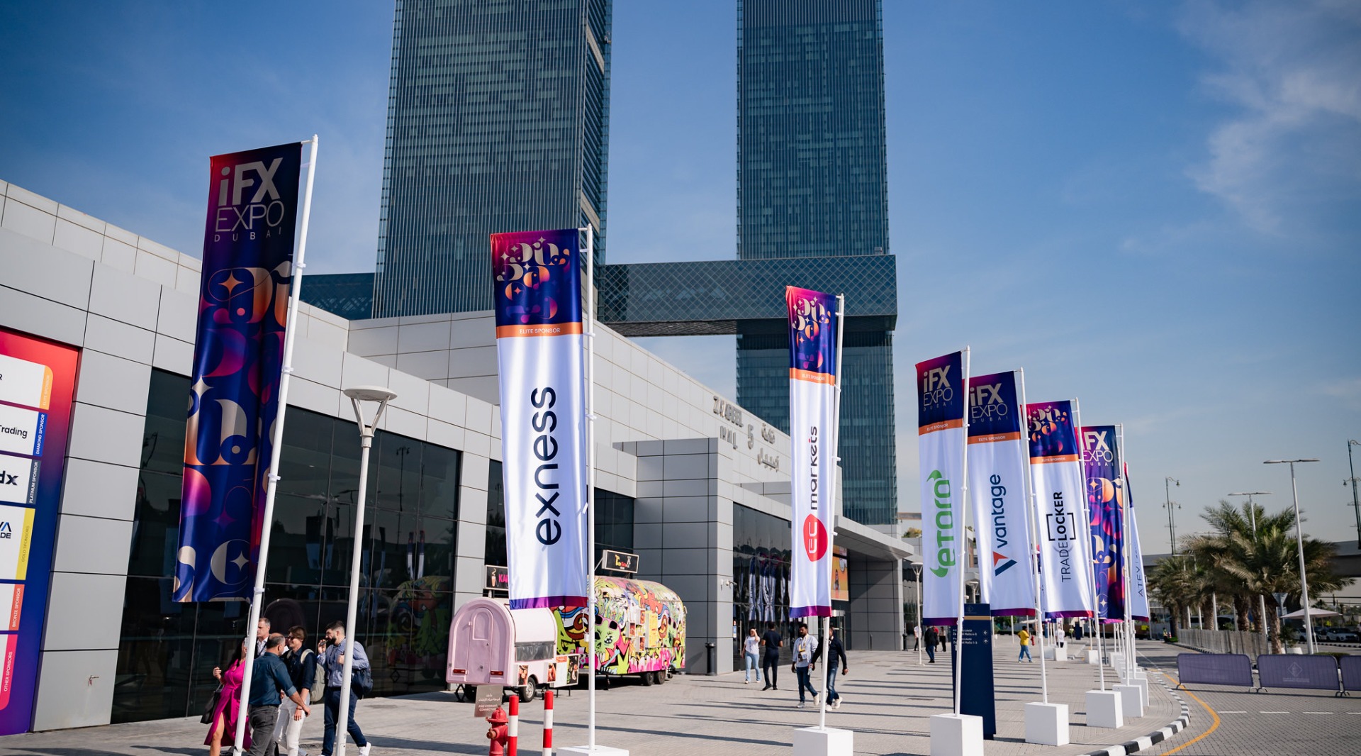 The venue of iFX EXPO Dubai 2025