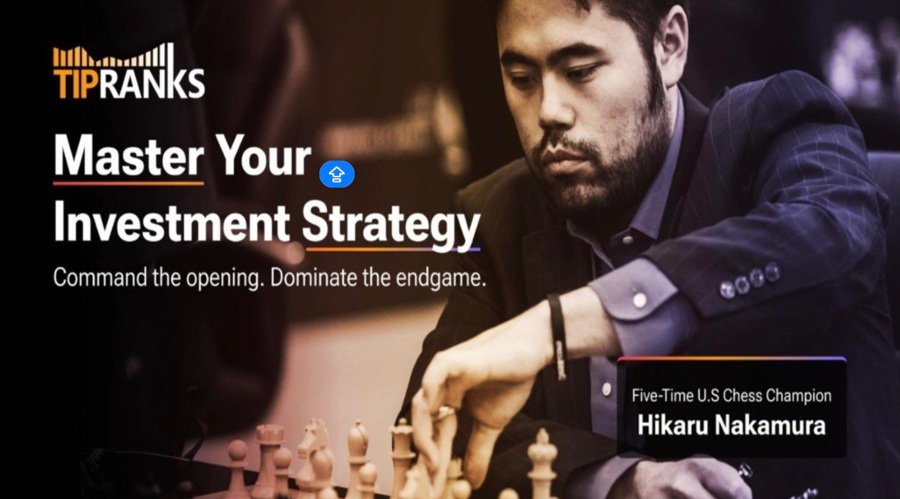 TipRanks to Turn out to be Official Sponsor of 5-Time U.S. Chess Champion Hikaru Nakamura