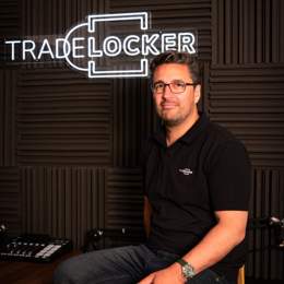 Dom Bradley, the CEO of TradeLocker