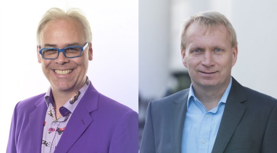 Tom Higgins (left), Lars Holst (right)