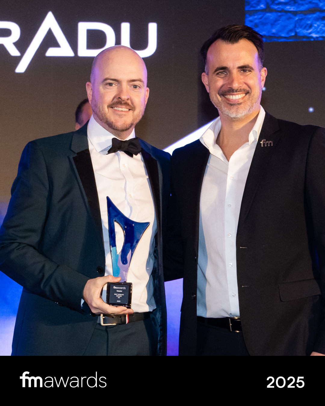 Tradu Best Spreads Broker 2025 (UK)