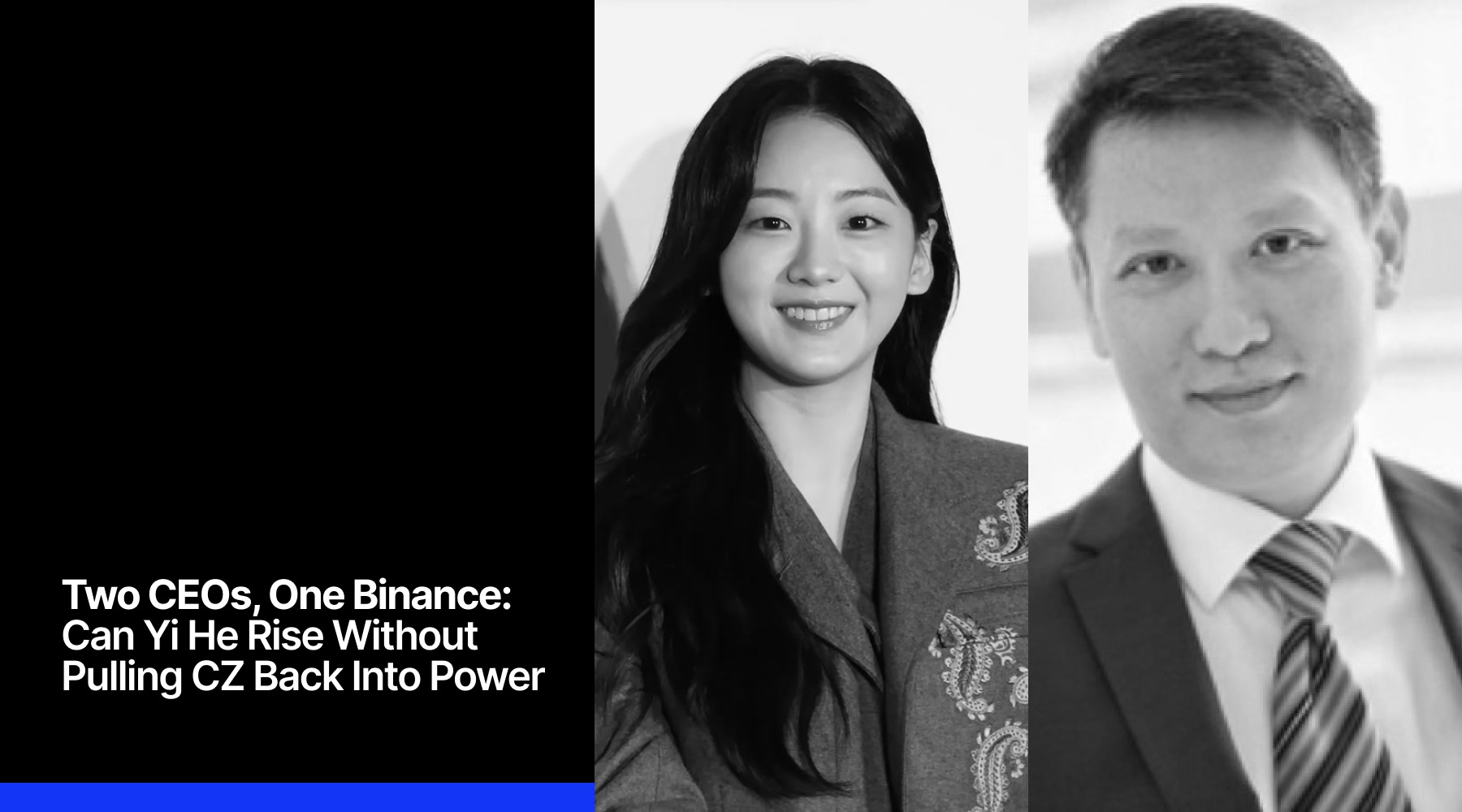 Two CEOs, One Binance: Yi He and Richard Teng
