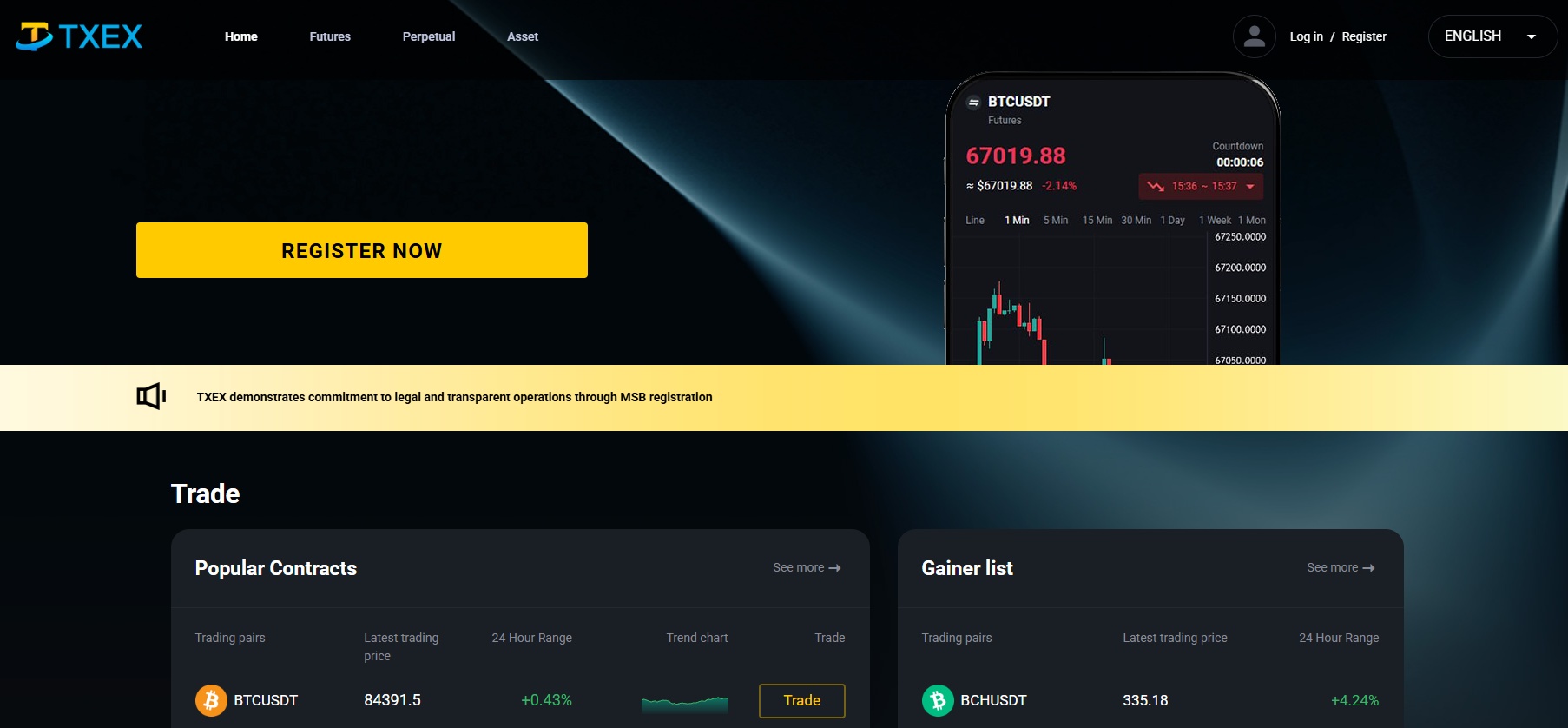 Txex website