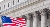 USA national flag waving in the wind in front of United States Court House in New York