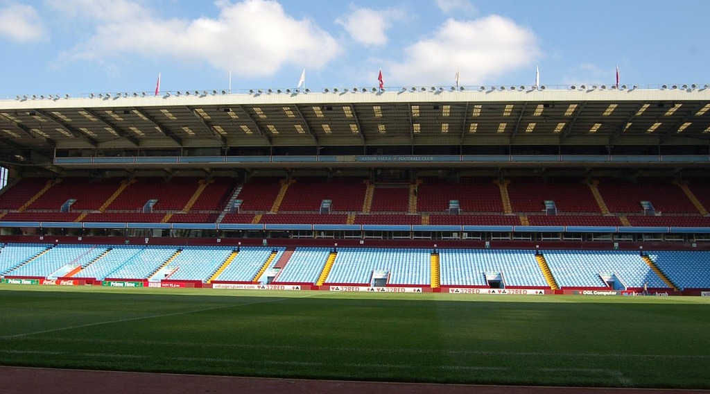 Villa Park, home ground of Aston Villa