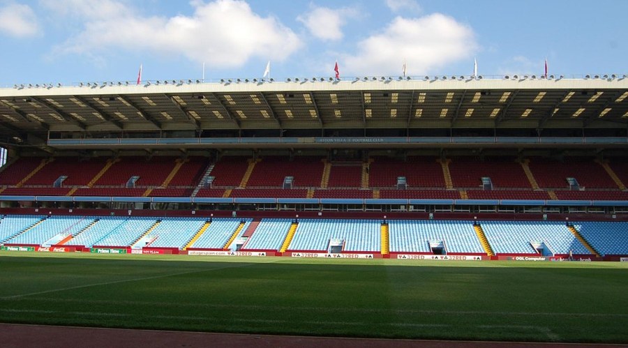 Villa Park, home ground of Aston Villa