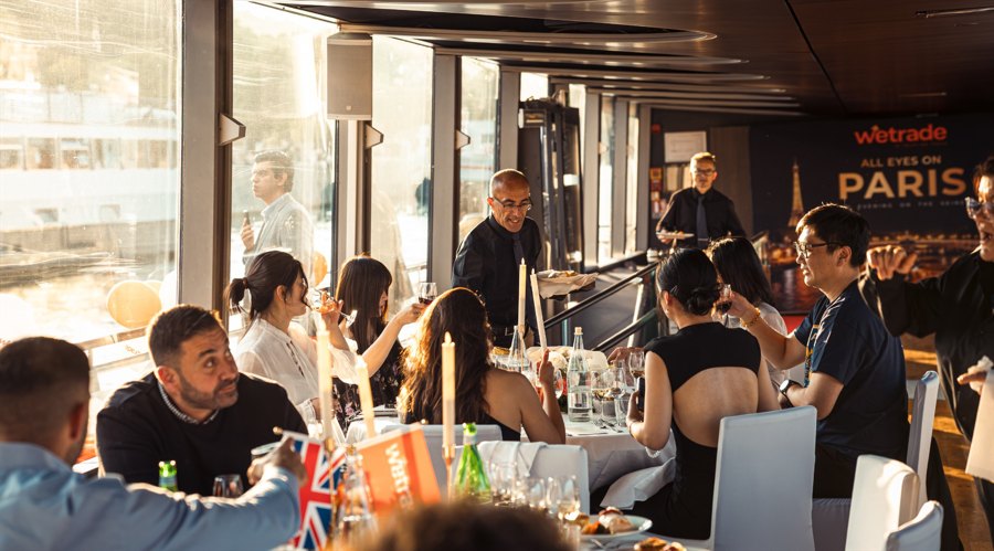 WeTrade private dinner in Paris