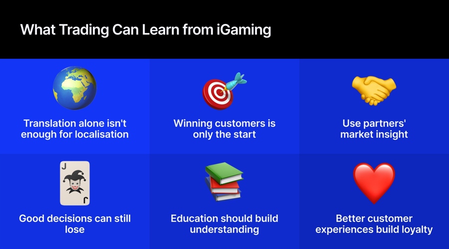 What trading can learn from iGaming